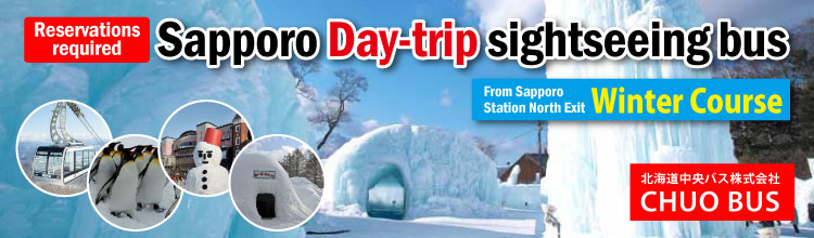 One-day Sightseeing Bus Tour Reservations from Sapporo, Hokkaido